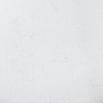 Carrara white quartz worktop