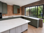 Calacatta Dark Grey Quartz Worktop