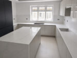 Calacatta Dark Grey Quartz Worktop