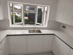 Calacatta Dark Grey Quartz Worktop
