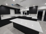 Calacatta Dark Grey Quartz Worktop