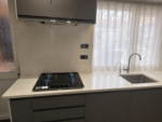 Calacatta Lunatic quartz worktop
