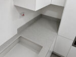 Grey Sparkly Quartz Worktop