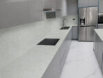 Pistachio Cloud Quartz Worktop
