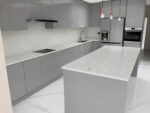 Pistachio Cloud Quartz Worktop