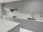 Pistachio Cloud Quartz Worktop