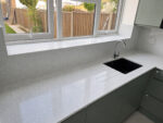 White Sparkly Quartz Worktop