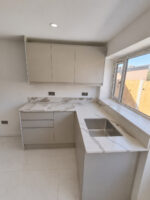 Calacatta bronze quartz worktop