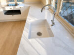 Calacatta golden quartz worktop