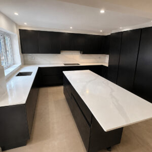 Calacatta golden quartz worktop