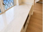 Calacatta golden quartz worktop