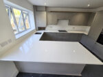 super white quartz worktop