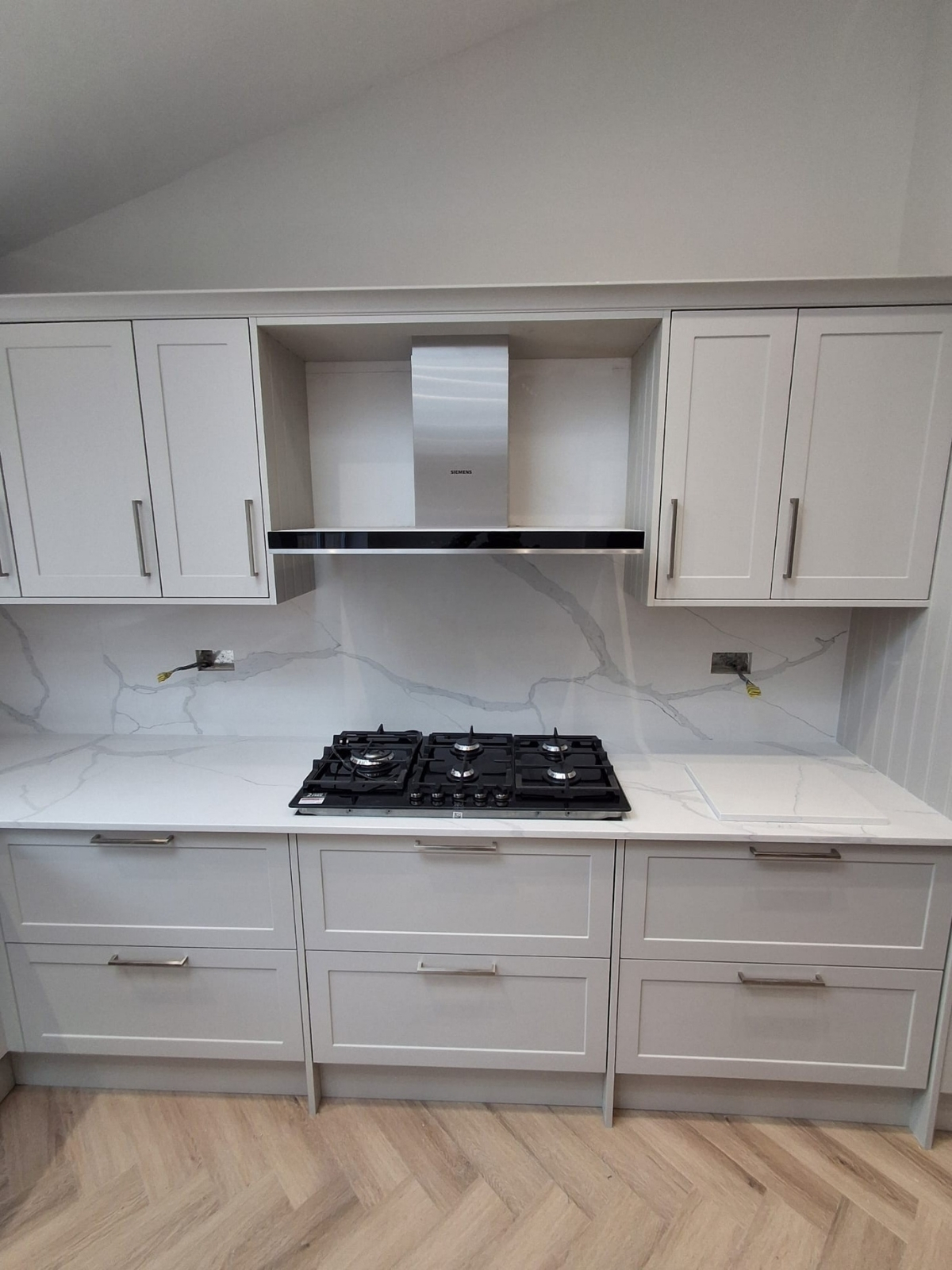 Calacatta Borghini project in St Albans, London
