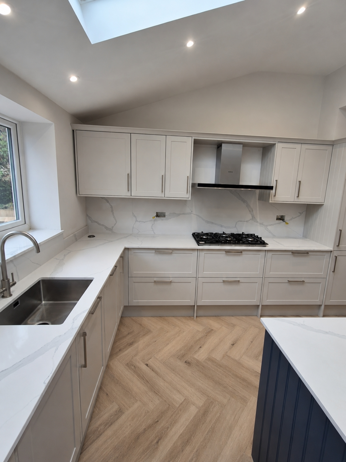 Calacatta Borghini project in St Albans, London