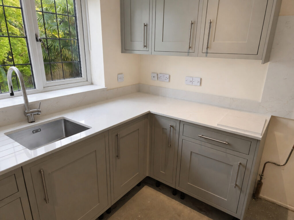 Calacatta Classic quartz in Leicester