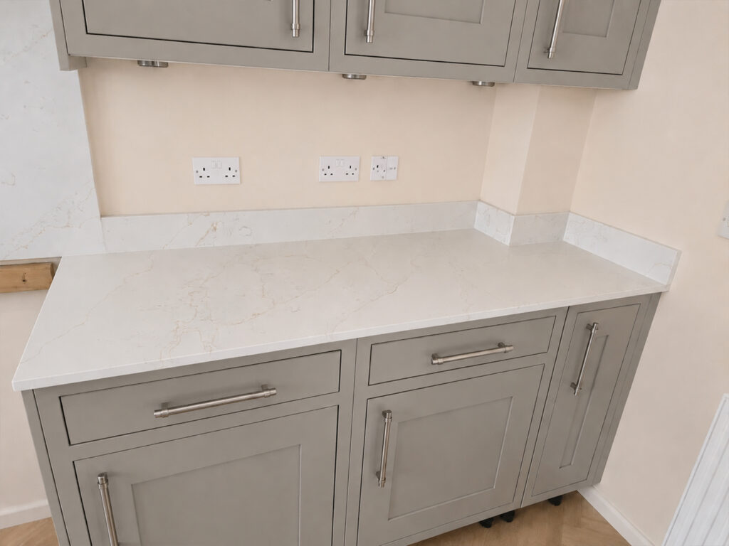 Calacatta Classic quartz in Leicester