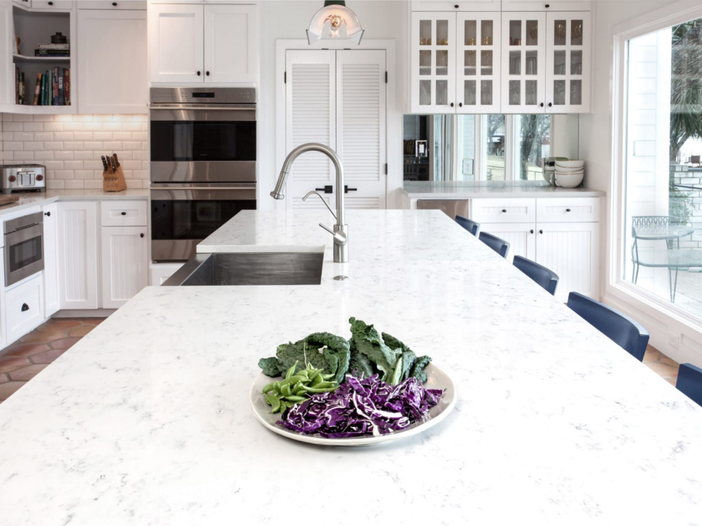Quartz Kitchen Worktop In London Marble Kitchen Works