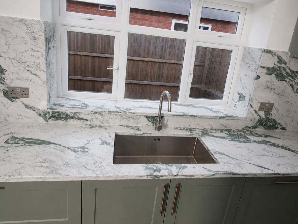 Monsanto quartz in Knightsbridge, London