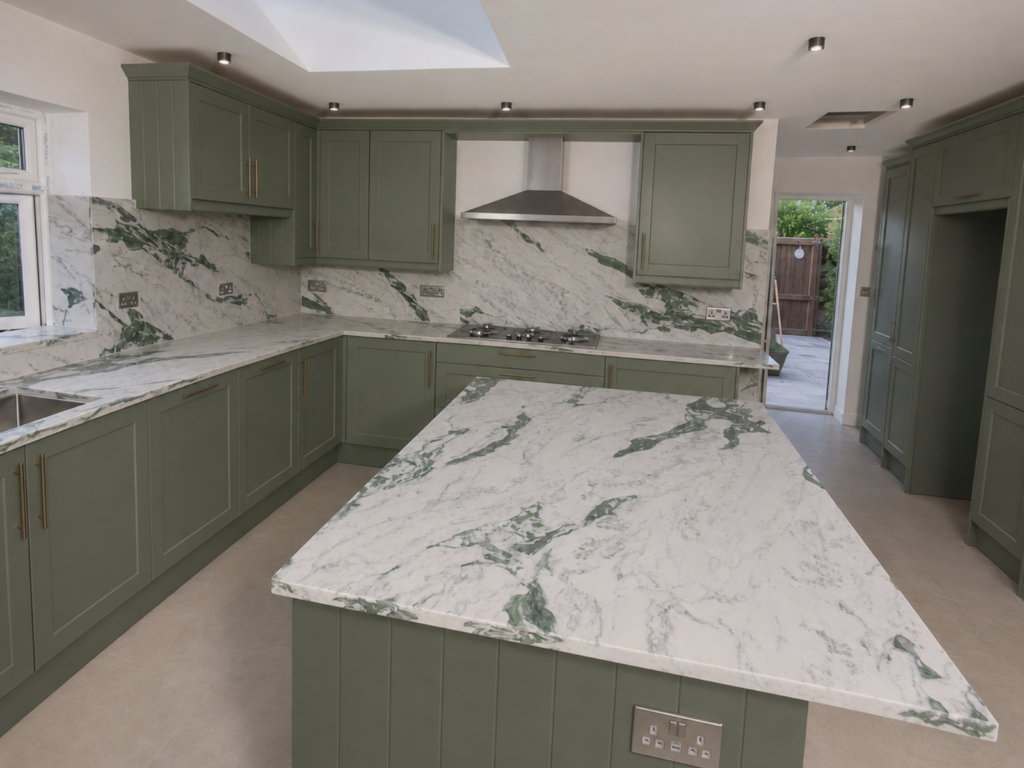 Monsanto quartz in Knightsbridge, London