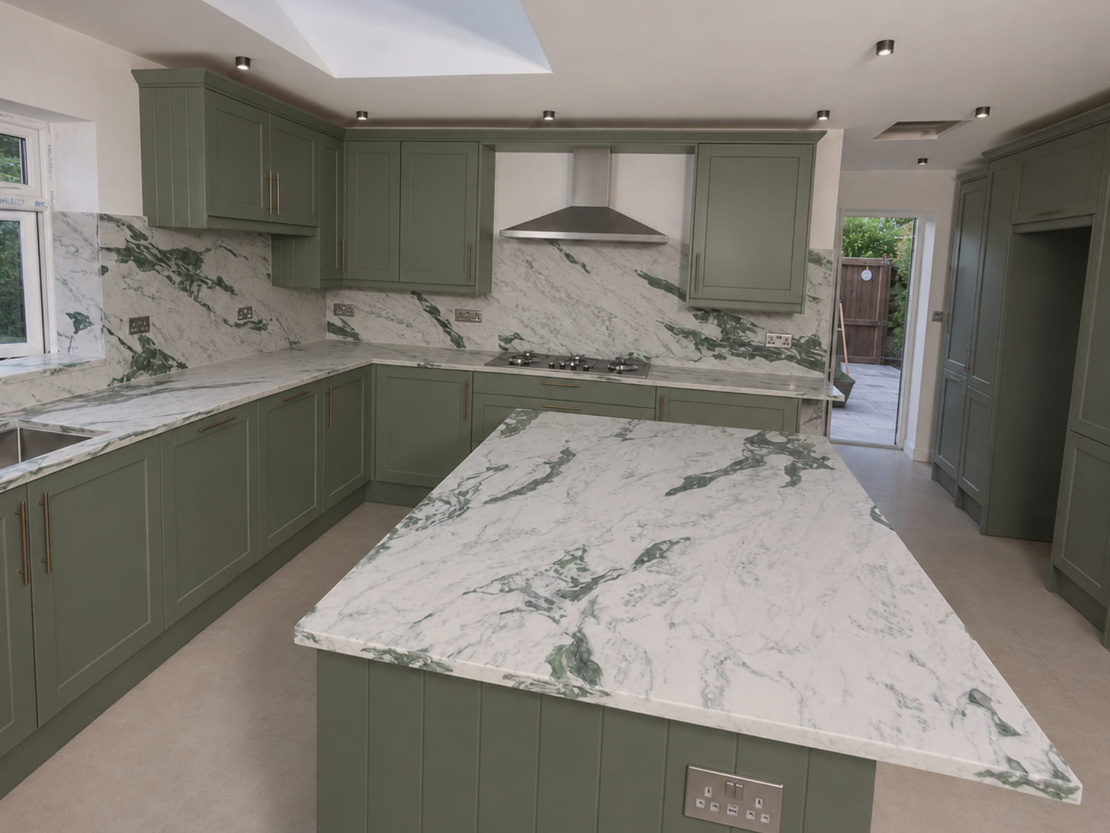 Monsanto quartz in Knightsbridge, London