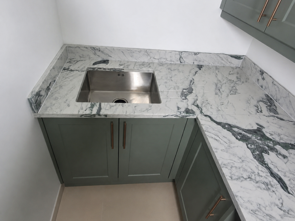 Monsanto quartz in Knightsbridge, London