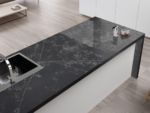 Roma Black quartz worktop