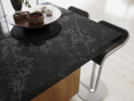 Roma Black quartz worktop