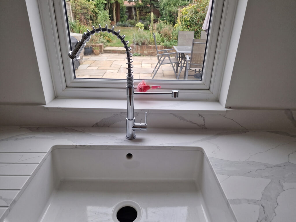 calacatta borghini, leicester project
