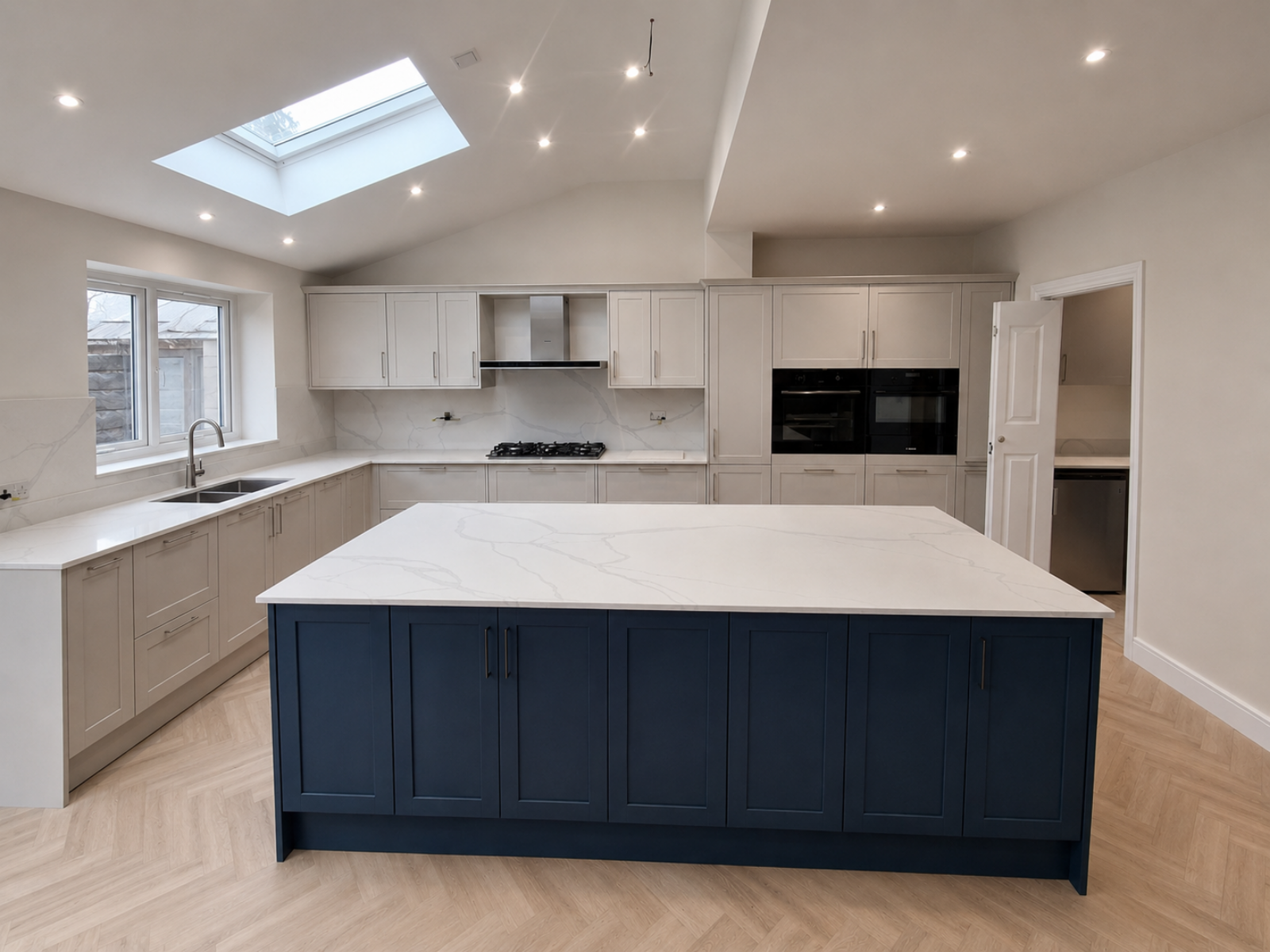 Calacatta Borghini project in St Albans, London