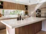 Carrara white quartz worktop