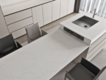 Arabescato Gold Quartz Worktop