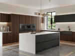 Arabescato Lite Grey quartz worktop