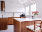 Arabescato Viola Quartz Worktop