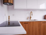 Arabescato Viola Quartz Worktop