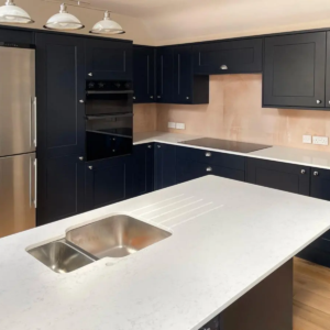 Carrara Extra quartz worktop