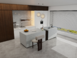 Grey Jade quartz worktop