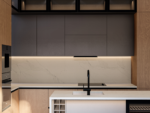 Gris quartz worktop