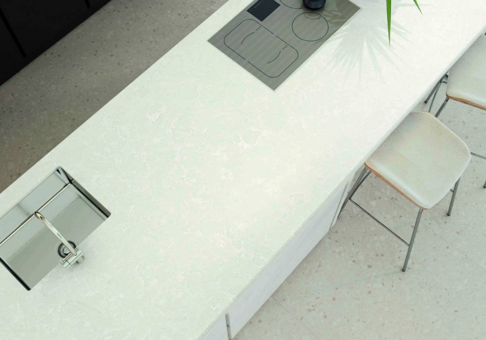 Ice White Quartz Worktop