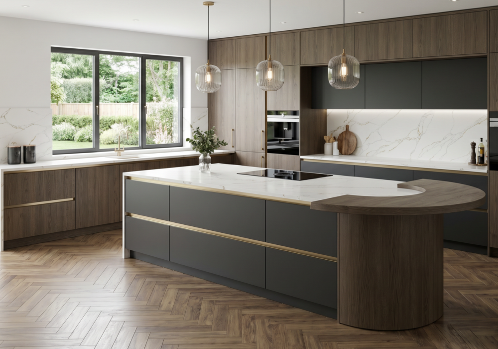 Modena Gold quartz worktop