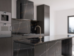 Sahara Noir quartz worktop