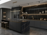 Sahara Noir quartz worktop