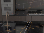 Sahara Noir quartz worktop