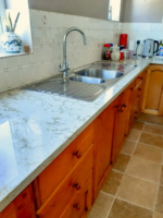 Silver Sea Quartz Worktop