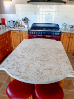 Silver Sea Quartz Worktop