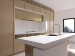 Statuario Gold quartz worktop