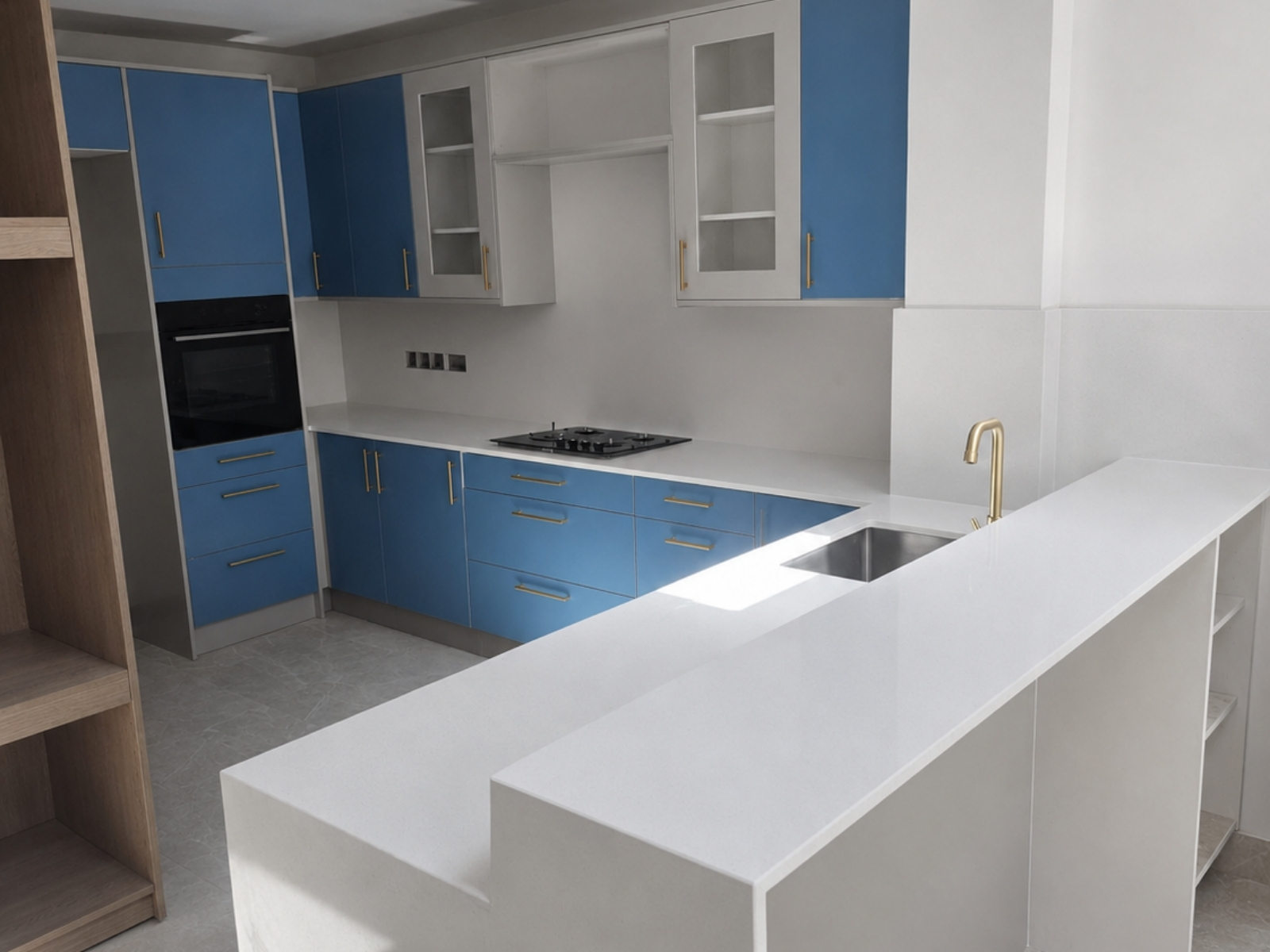 Homepage 55 super white quartz project in Slough