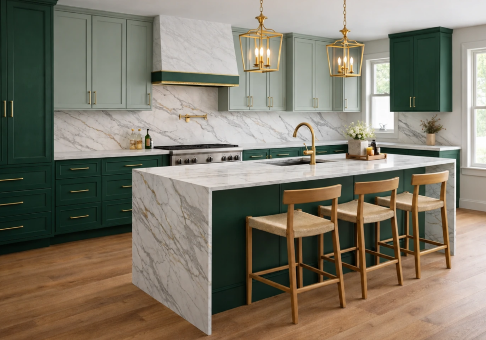 Borghini Gold Porcelain Worktop
