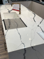 Calacatta Black Fusion Quartz Worktop