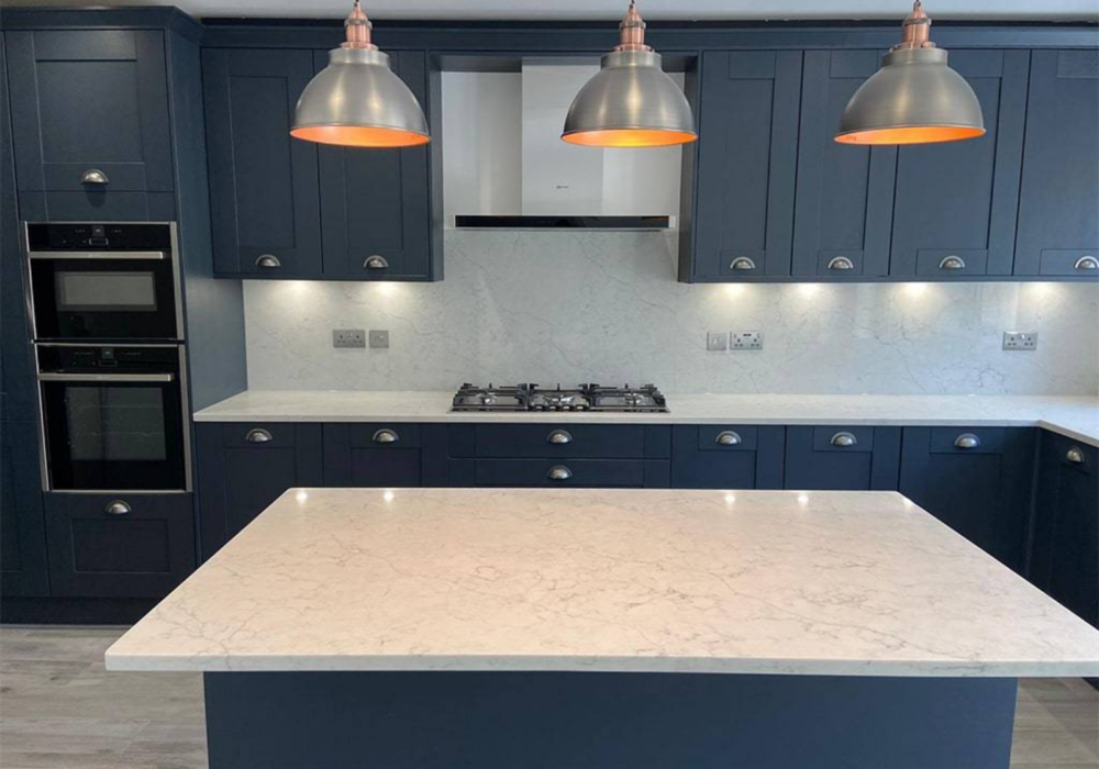 Calacatta Exotic Quartz Worktop