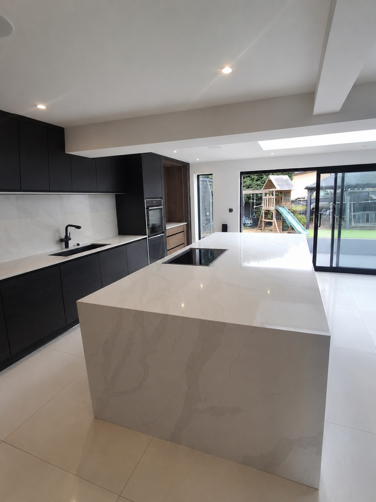Calacatta golden project in Notting Hill